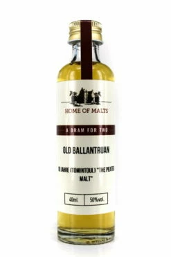Old Ballantruan 10 Jahre (Tomintoul) "The Peated Malt" 50%vol. Sample 0,04l