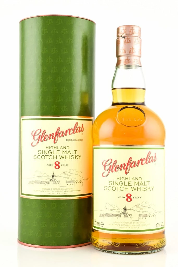 Glenfarclas 8 Jahre 40%vol. 0,7l 3 Glenfarclas 8 Jahre 40%vol. 0,7l
