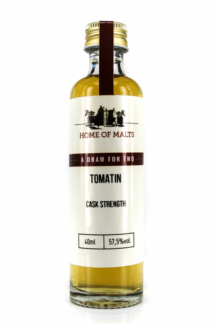 Tomatin Cask Strength 57,5%vol. Sample 0,04l 3 Tomatin Cask Strength 57,5%vol. Sample 0,04l