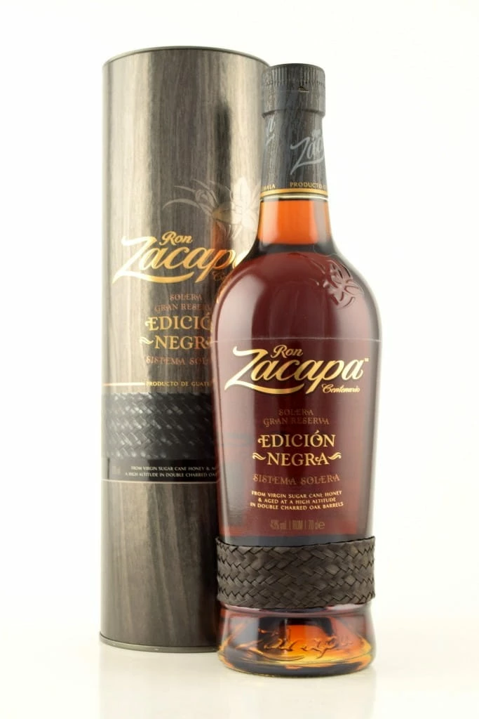 Ron Zacapa Edicón Negra 43%vol. 0,7l 3 Ron Zacapa Edicón Negra 43%vol. 0,7l