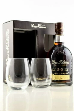 Dos Maderas PX 5+5 Jahre 40%vol. 0,7l Mit 2 Gläsern