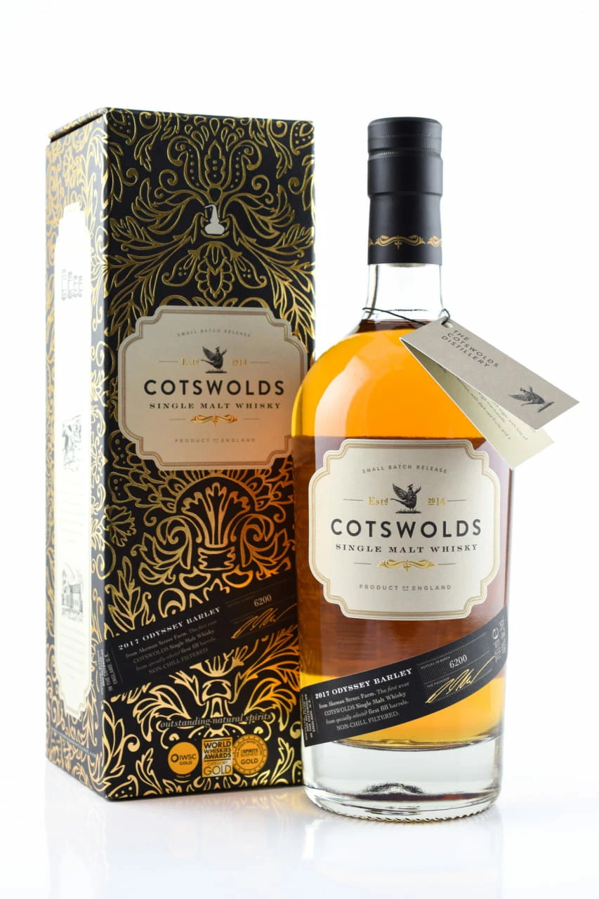 Cotswolds Single Malt Whisky 46%vol. 0,7l 3 Cotswolds Single Malt Whisky 46%vol. 0,7l