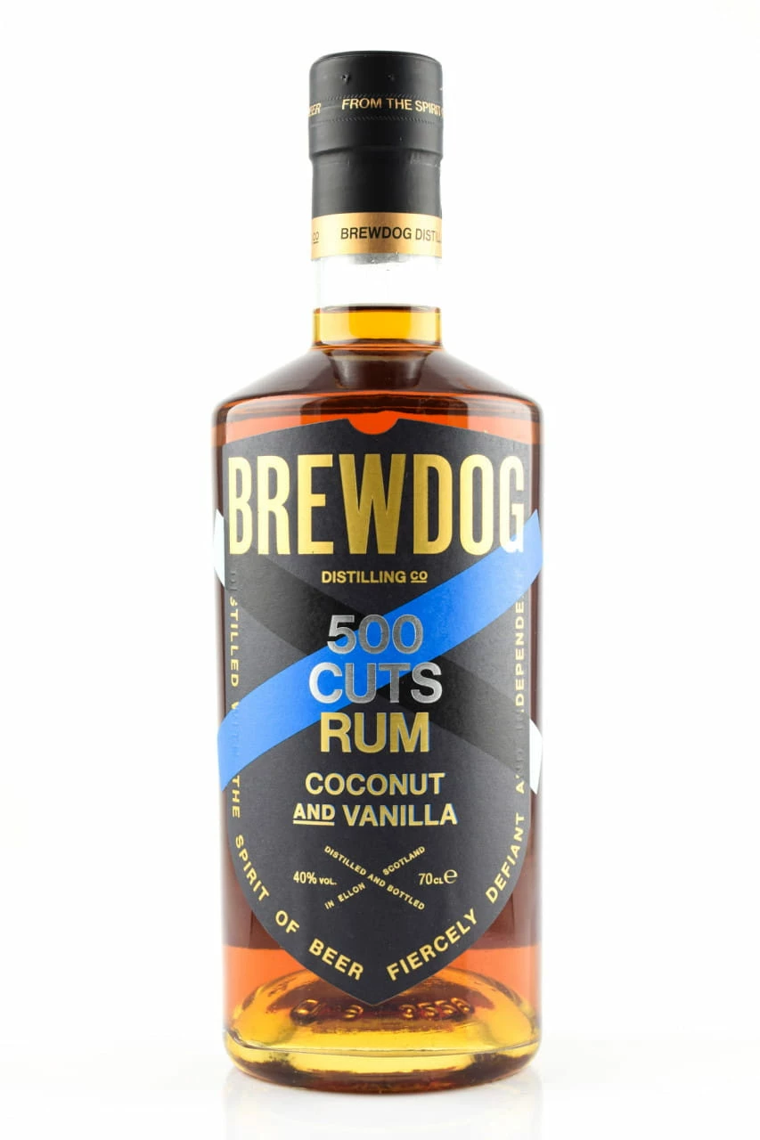 BrewDog 500 Cuts Rum Coconut And Vanilla 40%vol. 0,7l 3 BrewDog 500 Cuts Rum Coconut And Vanilla 40%vol. 0,7l