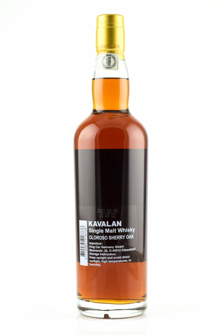 Kavalan Sherry Oak 46%vol. 0,7l 5 Kavalan Sherry Oak 46%vol. 0,7l – Bild 3