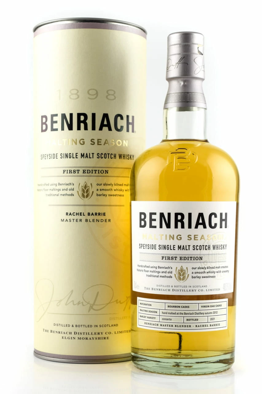 Benriach Malting Season First Edition 48,7%vol. 0,7l 3 Benriach Malting Season First Edition 48,7%vol. 0,7l