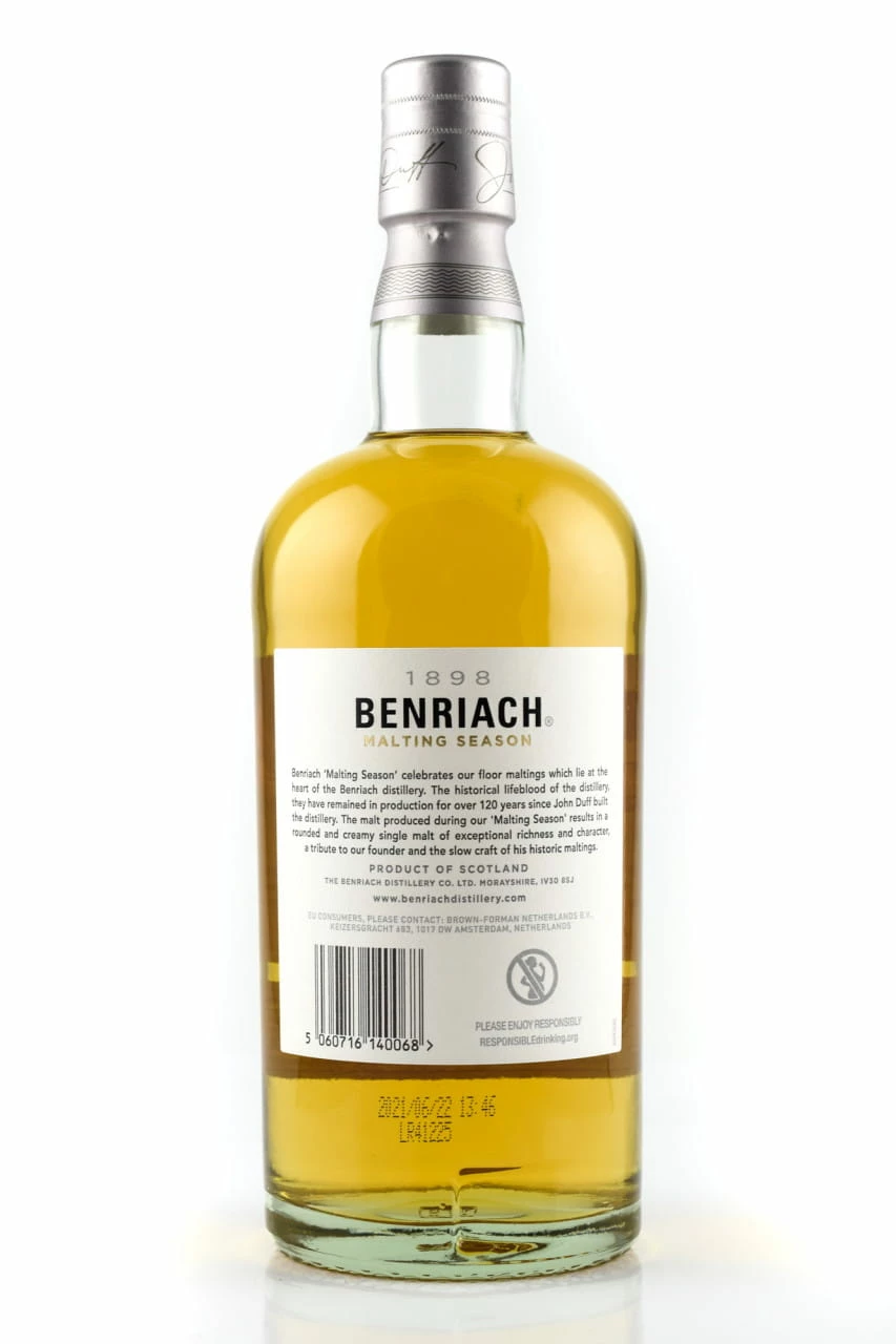 Benriach Malting Season First Edition 48,7%vol. 0,7l 4 Benriach Malting Season First Edition 48,7%vol. 0,7l – Bild 2