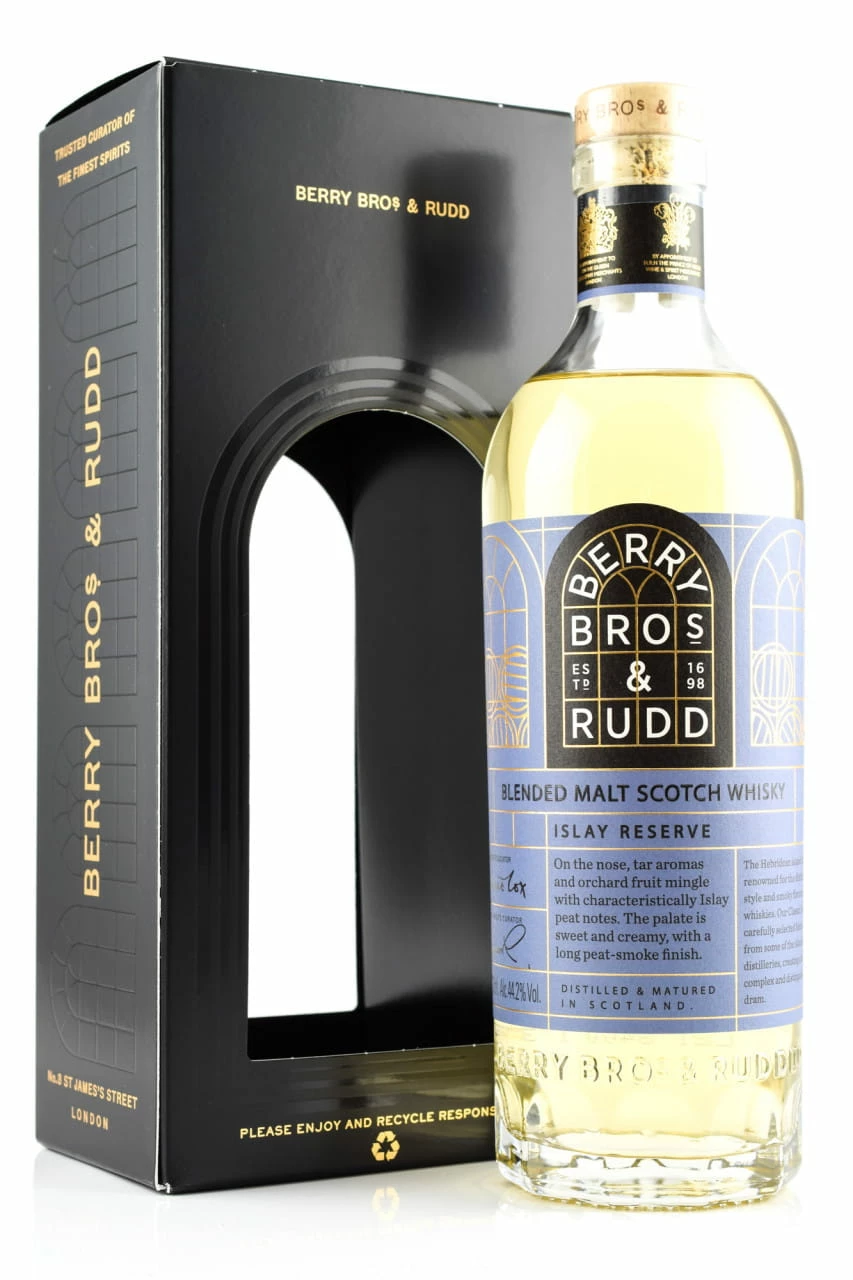 Islay Reserve Berry Bros. & Rudd 44,2%vol. 0,7l 3 Islay Reserve Berry Bros. & Rudd 44,2%vol. 0,7l
