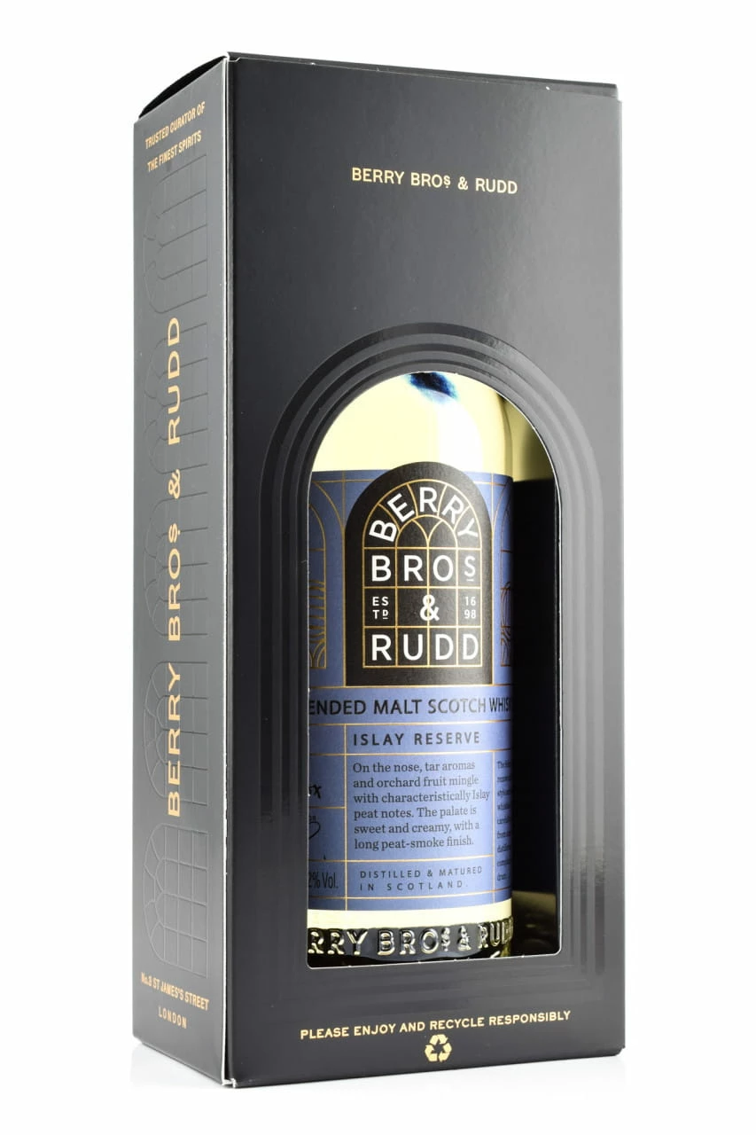 Islay Reserve Berry Bros. & Rudd 44,2%vol. 0,7l 5 Islay Reserve Berry Bros. & Rudd 44,2%vol. 0,7l – Bild 3