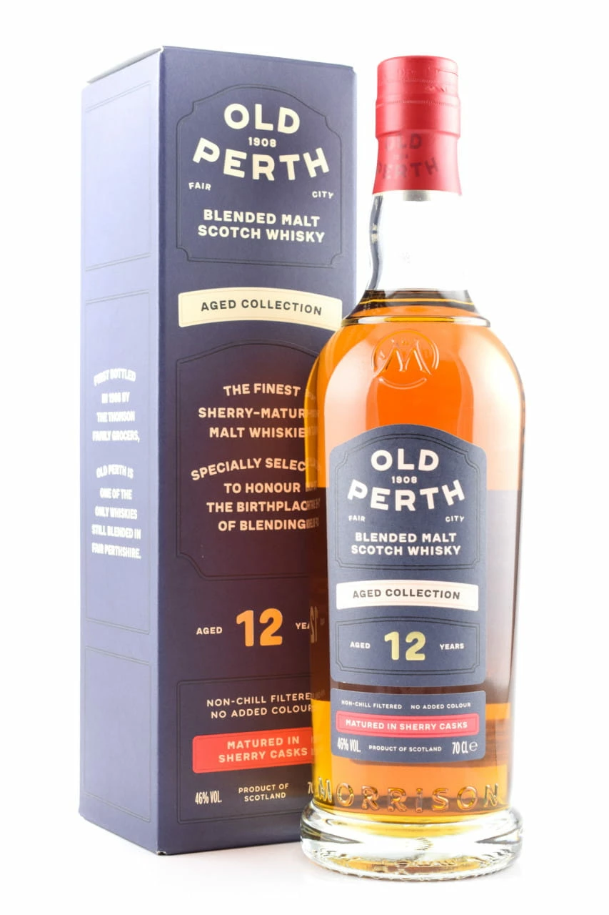 Old Perth - 12 Jahre 46%vol. 0,7l 3 Old Perth - 12 Jahre 46%vol. 0,7l