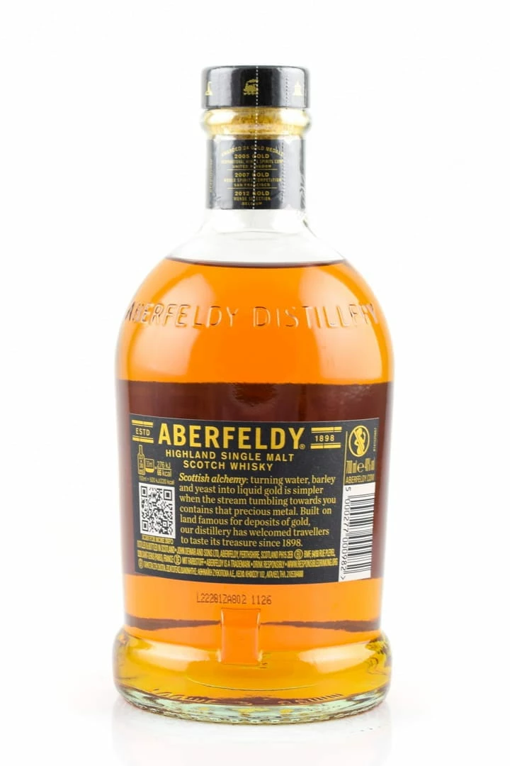 Aberfeldy 12 Jahre - Goldbarren 4 Aberfeldy 12 Jahre - Goldbarren – Bild 2