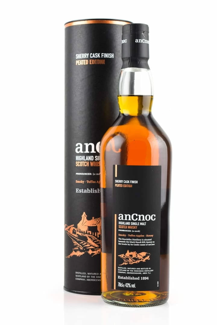 AnCnoc Sherry Cask Finish Peated Edition 3 AnCnoc Sherry Cask Finish Peated Edition