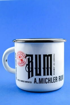 A. Michler Artisanal Dark Rum - Becher, Weiß