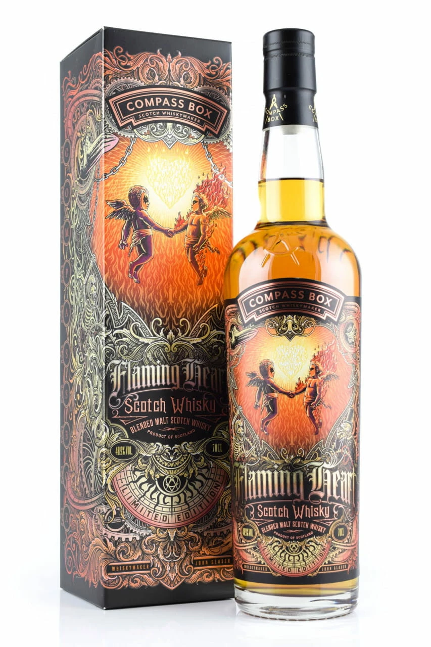 Flaming Heart - Limited Edition - Compass Box 48,9%vol. 0,7l 3 Flaming Heart - Limited Edition - Compass Box 48,9%vol. 0,7l