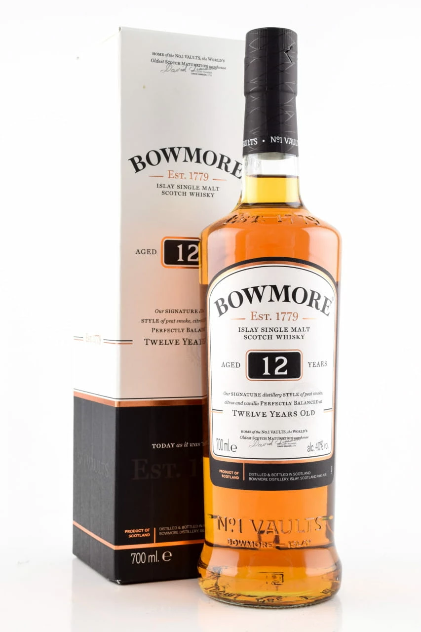 Bowmore 12 Jahre 40%vol. 0,7l 3 Bowmore 12 Jahre 40%vol. 0,7l