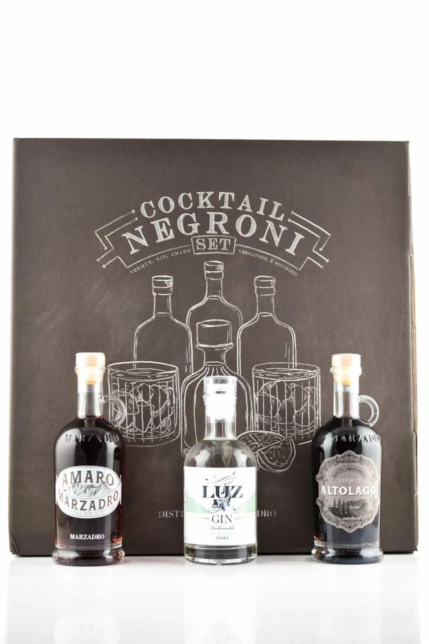 Cocktail Negroni Set 3x 0,2l Inkl. Gläser & Karaffe 5 Cocktail Negroni Set 3x 0,2l Inkl. Gläser & Karaffe – Bild 3