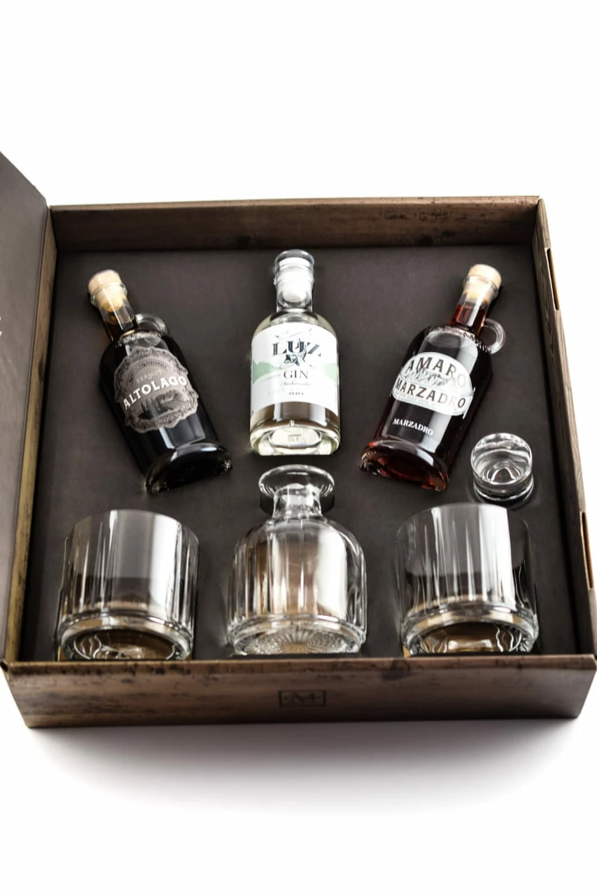 Cocktail Negroni Set 3x 0,2l Inkl. Gläser & Karaffe 4 Cocktail Negroni Set 3x 0,2l Inkl. Gläser & Karaffe – Bild 2