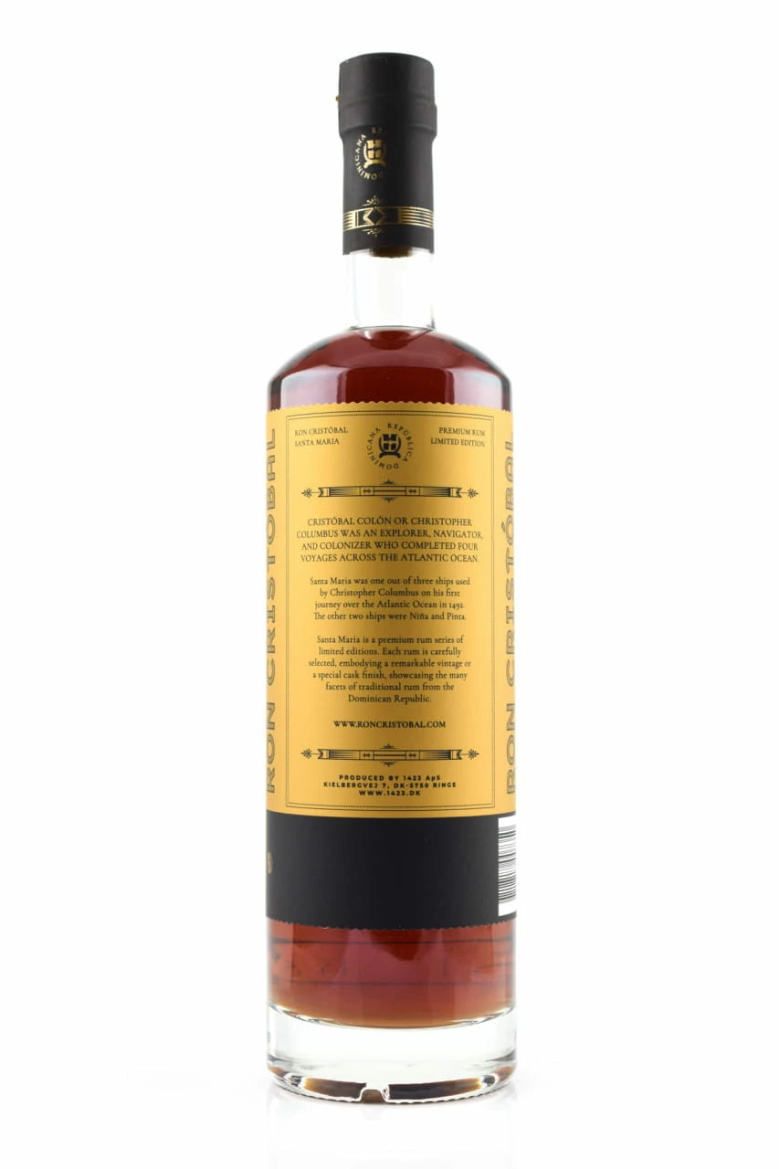 Ron Cristóbal Santa Maria Marsala Finish 44%vol. 0,7l 4 Ron Cristóbal Santa Maria Marsala Finish 44%vol. 0,7l – Bild 2