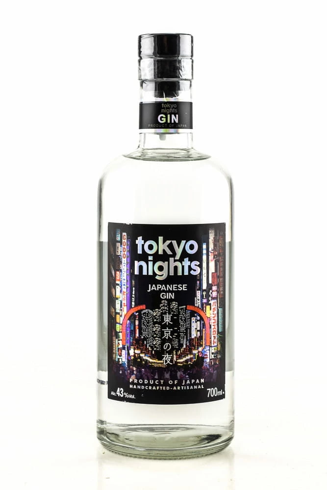 Tokyo Nights Japanese Gin 43%vol. 0,7l 3 Tokyo Nights Japanese Gin 43%vol. 0,7l