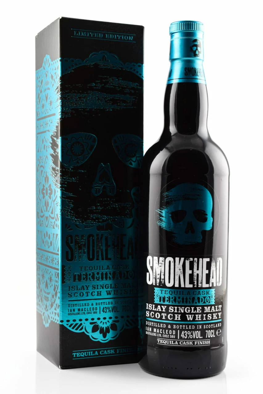 Smokehead Tequila Cask Terminado 43%vol. 0,7l 3 Smokehead Tequila Cask Terminado 43%vol. 0,7l