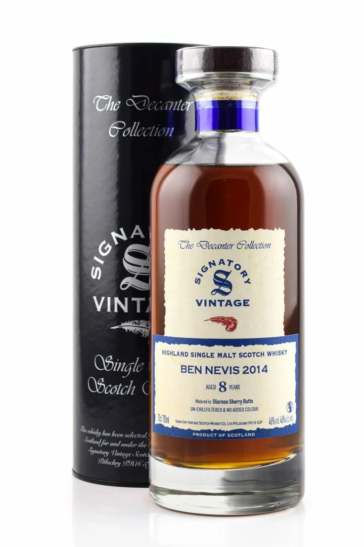 Ben Nevis 8 Jahre 2014/2023 Oloroso Sherry Butts The Decanter Collection 3 Ben Nevis 8 Jahre 2014/2023 Oloroso Sherry Butts The Decanter Collection