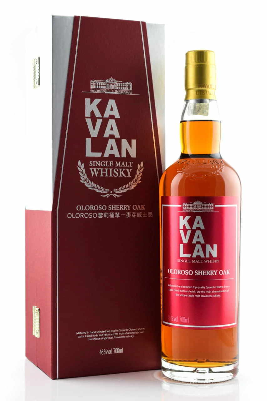 Kavalan Sherry Oak 46%vol. 0,7l 3 Kavalan Sherry Oak 46%vol. 0,7l