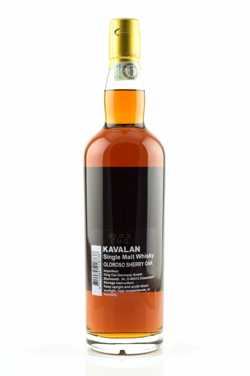 Kavalan Sherry Oak 46%vol. 0,7l 4 Kavalan Sherry Oak 46%vol. 0,7l – Bild 2