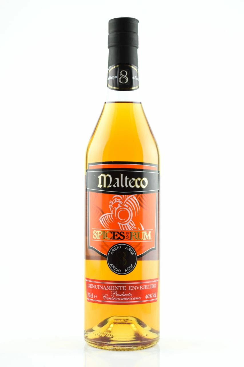 Malteco Spices And Rum 8 Jahre 40%vol. 0,7l 3 Malteco Spices And Rum 8 Jahre 40%vol. 0,7l