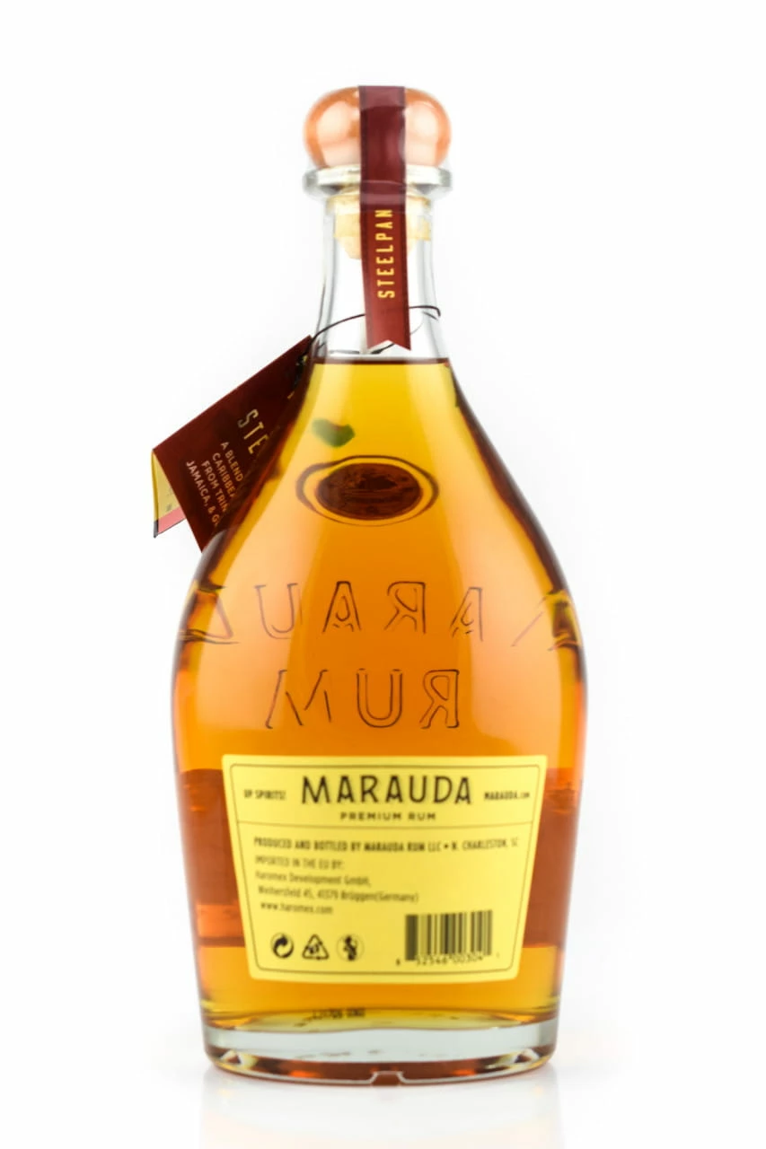 Marauda Steelpan 40%vol. 0,7l 4 Marauda Steelpan 40%vol. 0,7l – Bild 2