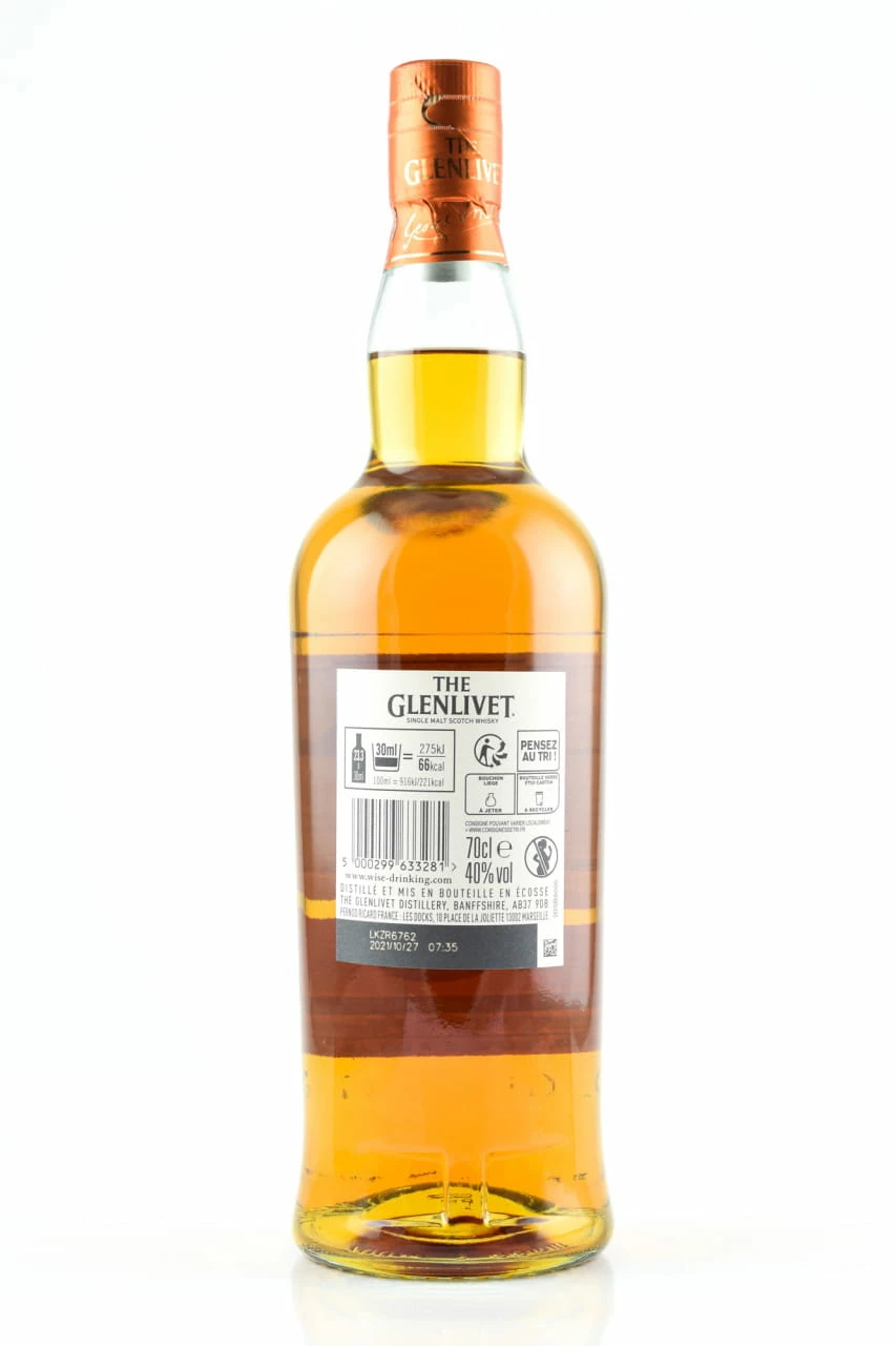 Glenlivet 13 Jahre First Fill American Oak 40%vol. 0,7l 4 Glenlivet 13 Jahre First Fill American Oak 40%vol. 0,7l – Bild 2