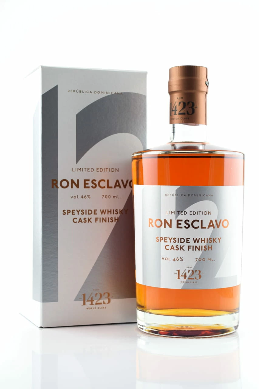 Ron Esclavo 12 Speyside Whisky Cask Finish Limited Edition 46%vol. 0,7l 3 Ron Esclavo 12 Speyside Whisky Cask Finish Limited Edition 46%vol. 0,7l
