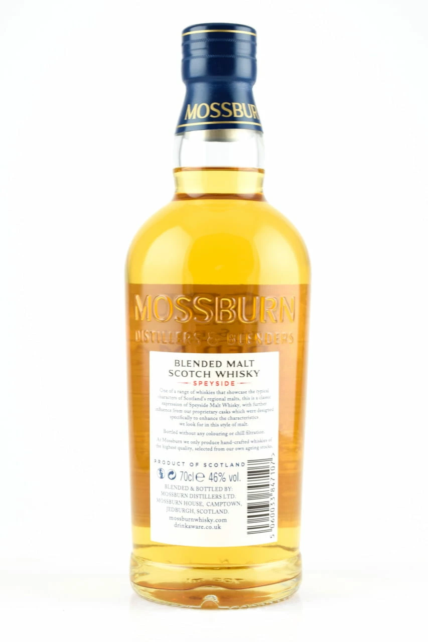 Mossburn Speyside Cask Bill #2 Rich 46%vol. 0,7l 4 Mossburn Speyside Cask Bill #2 Rich 46%vol. 0,7l – Bild 2