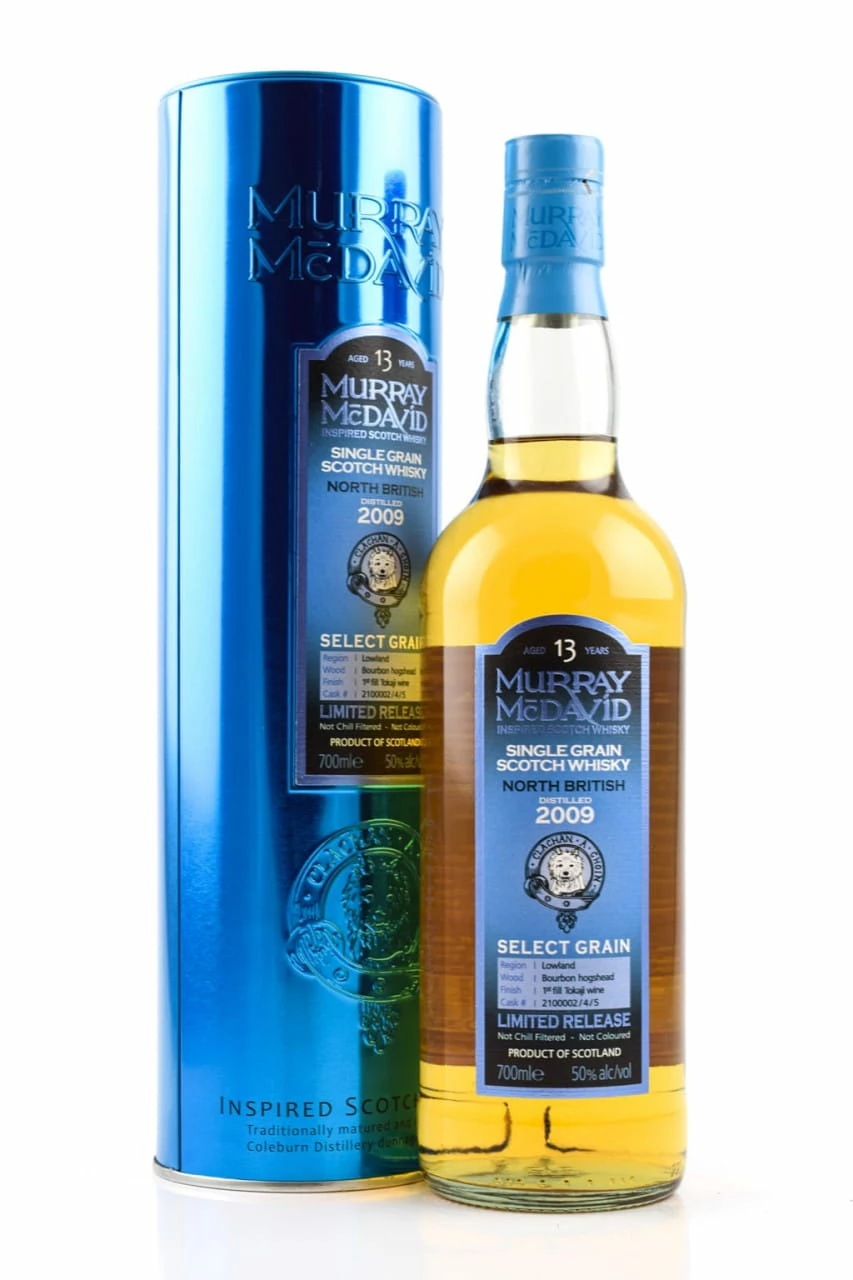 North British 13 Jahre "Select Grain" Murray McDavid 50%vol. 0,7l 3 North British 13 Jahre "Select Grain" Murray McDavid 50%vol. 0,7l