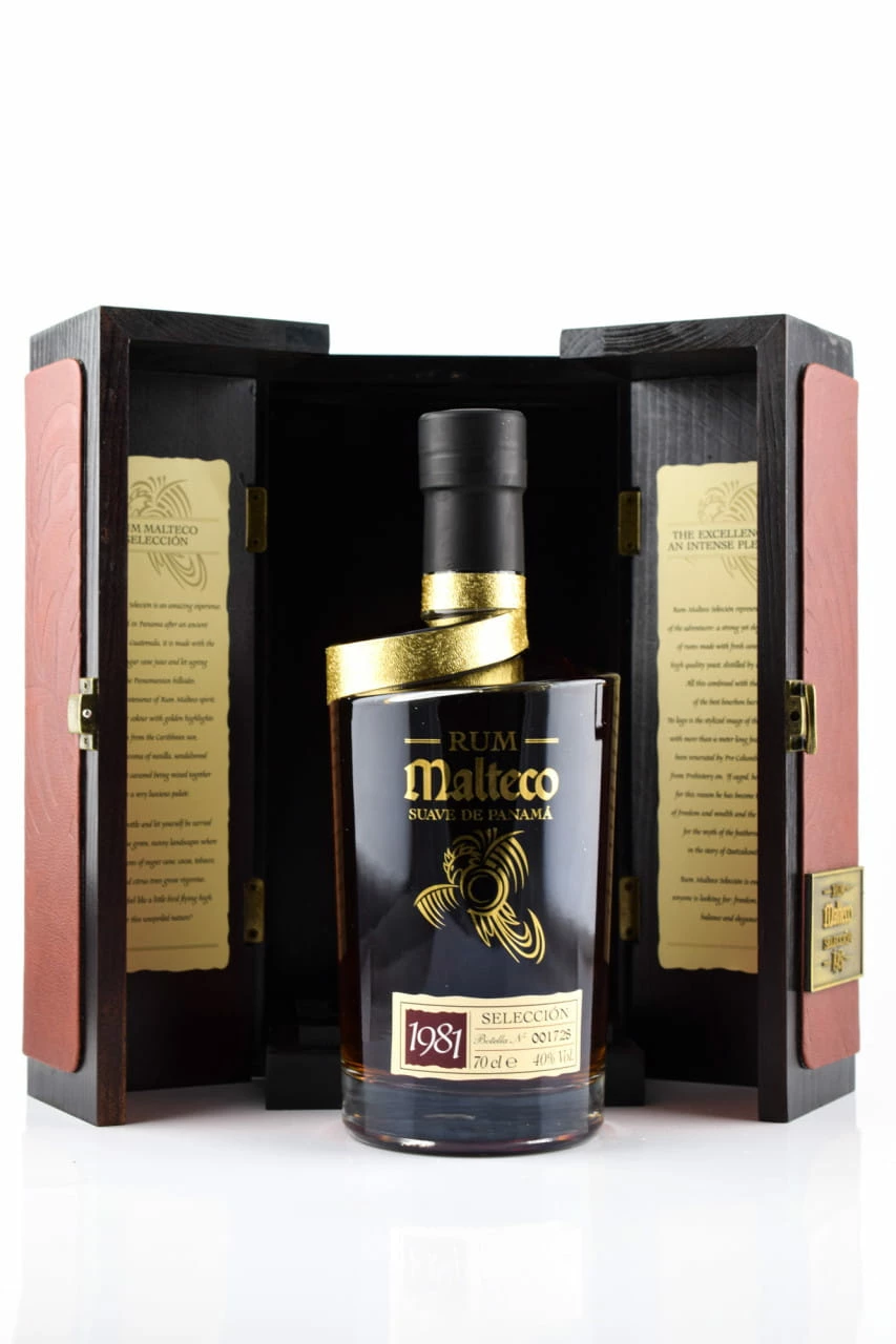 Malteco Selección 1981 40%vol. 0,7l 4 Malteco Selección 1981 40%vol. 0,7l – Bild 2