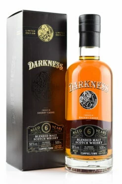 Darkness! Campbeltown 6 Jahre Oloroso Cask Finish 58%vol. 0,5l