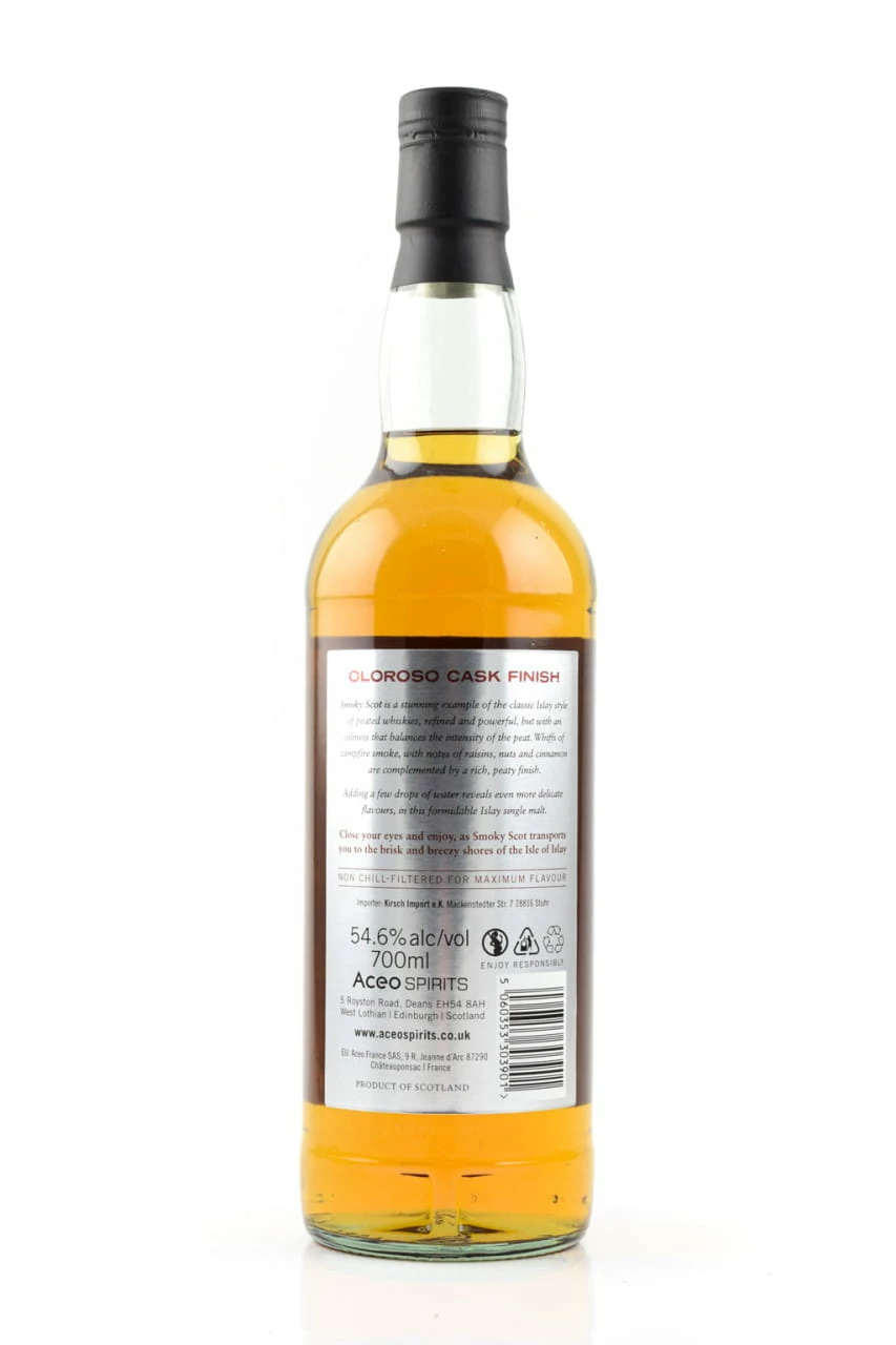 Smoky Scot 8 Jahre Oloroso Cask Finish 54,6%vol. 0,7l 4 Smoky Scot 8 Jahre Oloroso Cask Finish 54,6%vol. 0,7l – Bild 2