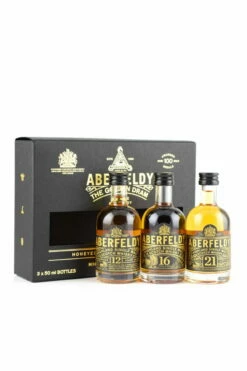 Aberfeldy - The Golden Dram 40%vol. 3x 0,05l