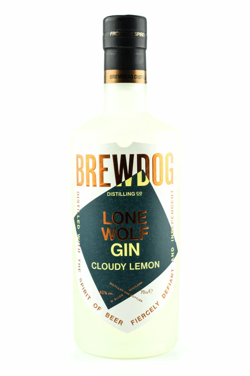 BrewDog LoneWolf Cloudy Lemon Gin 40%vol. 0,7l 3 BrewDog LoneWolf Cloudy Lemon Gin 40%vol. 0,7l
