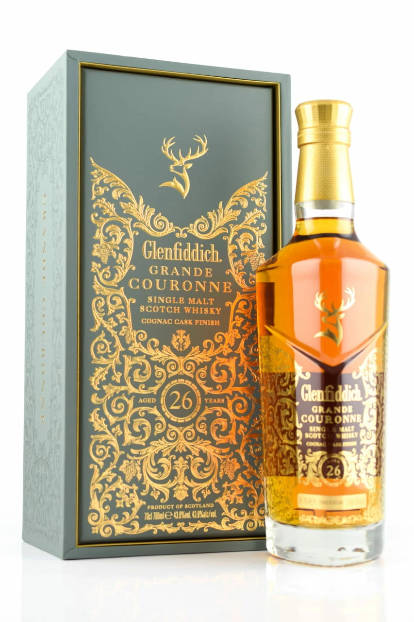 Glenfiddich 26 Jahre Grand Couronne 43,8%vol. 0,7l 3 Glenfiddich 26 Jahre Grand Couronne 43,8%vol. 0,7l