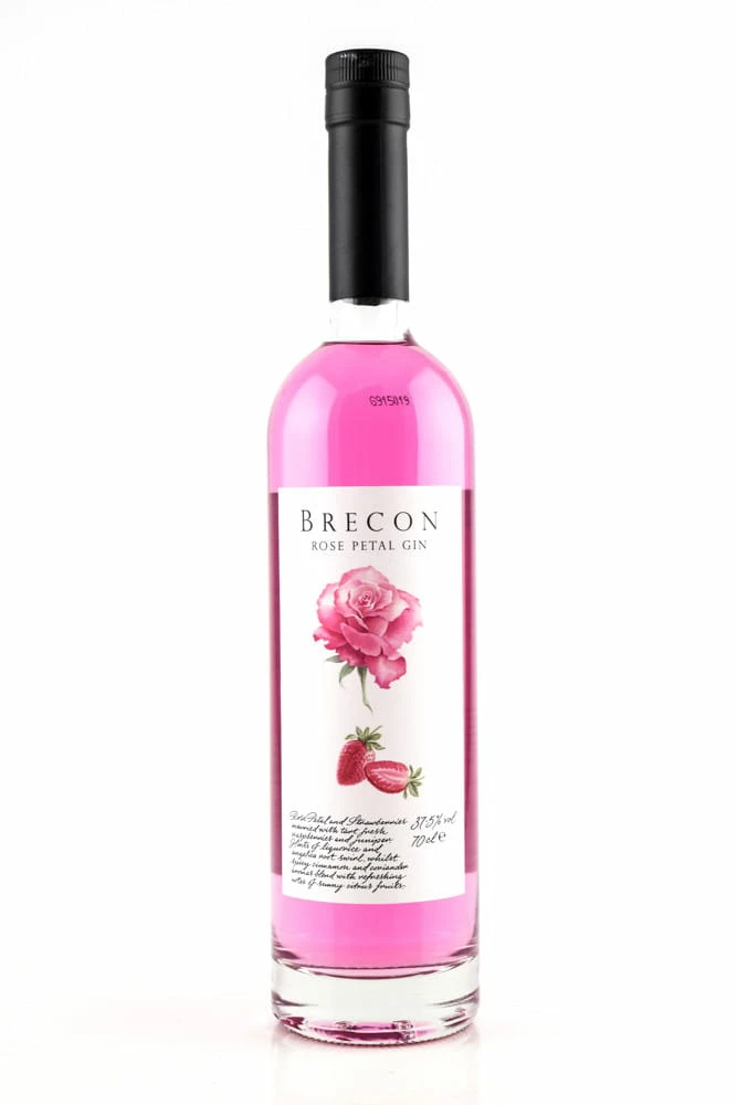 Brecon Rose Petal Gin 37,5%vol. 0,7l 3 Brecon Rose Petal Gin 37,5%vol. 0,7l
