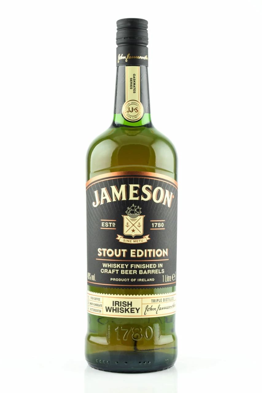 Jameson Caskmates Stout Edition 40%vol. 1,0l 3 Jameson Caskmates Stout Edition 40%vol. 1,0l