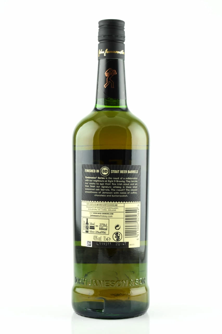 Jameson Caskmates Stout Edition 40%vol. 1,0l 4 Jameson Caskmates Stout Edition 40%vol. 1,0l – Bild 2