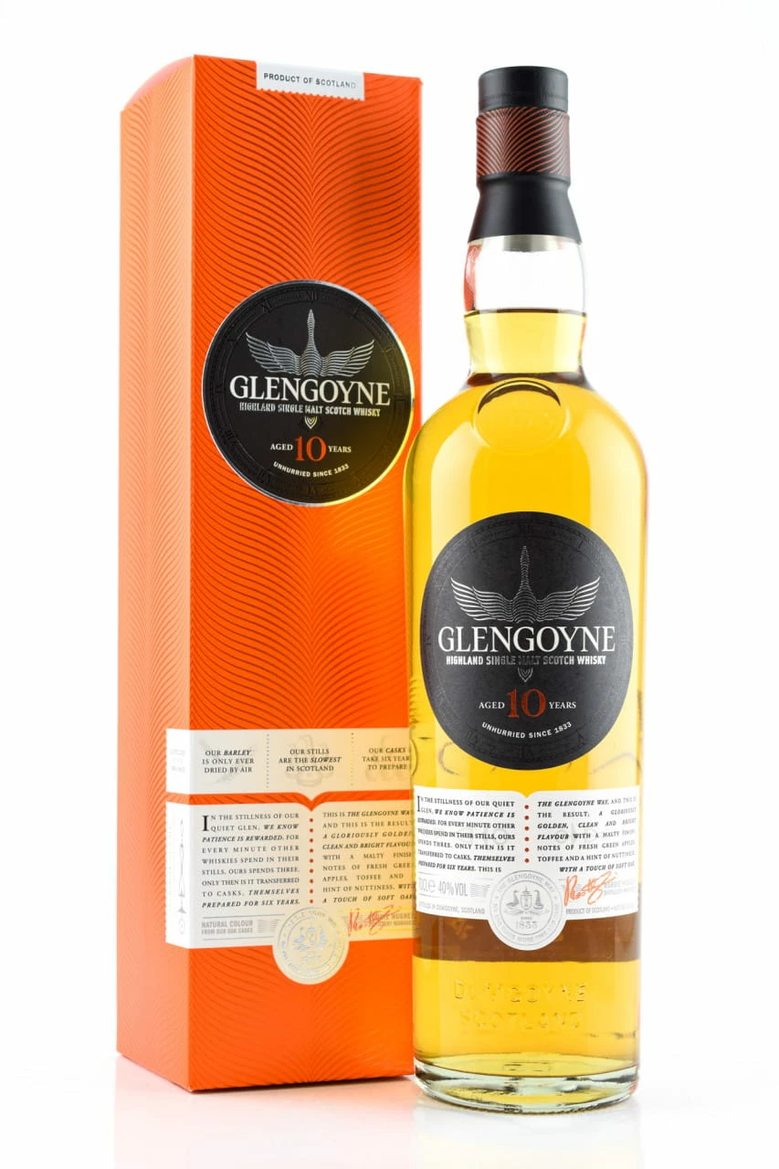 Glengoyne 10 Jahre 40%vol. 0,7l 3 Glengoyne 10 Jahre 40%vol. 0,7l