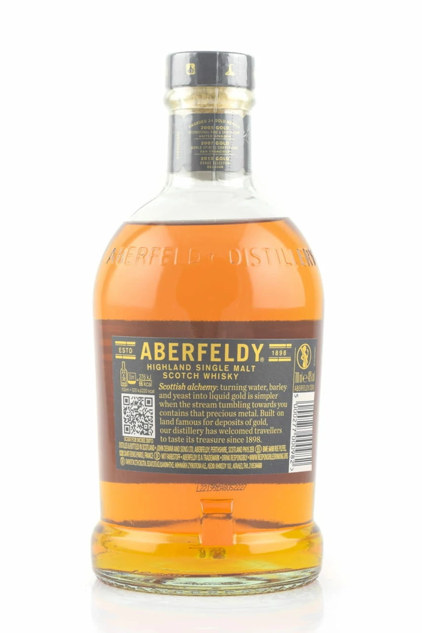 Aberfeldy 12 Jahre 40%vol. 0,7l 4 Aberfeldy 12 Jahre 40%vol. 0,7l – Bild 2