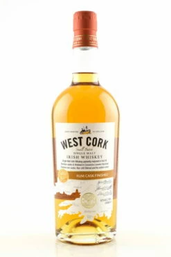 West Cork Rum Cask Finished 43%vol. 0,7l