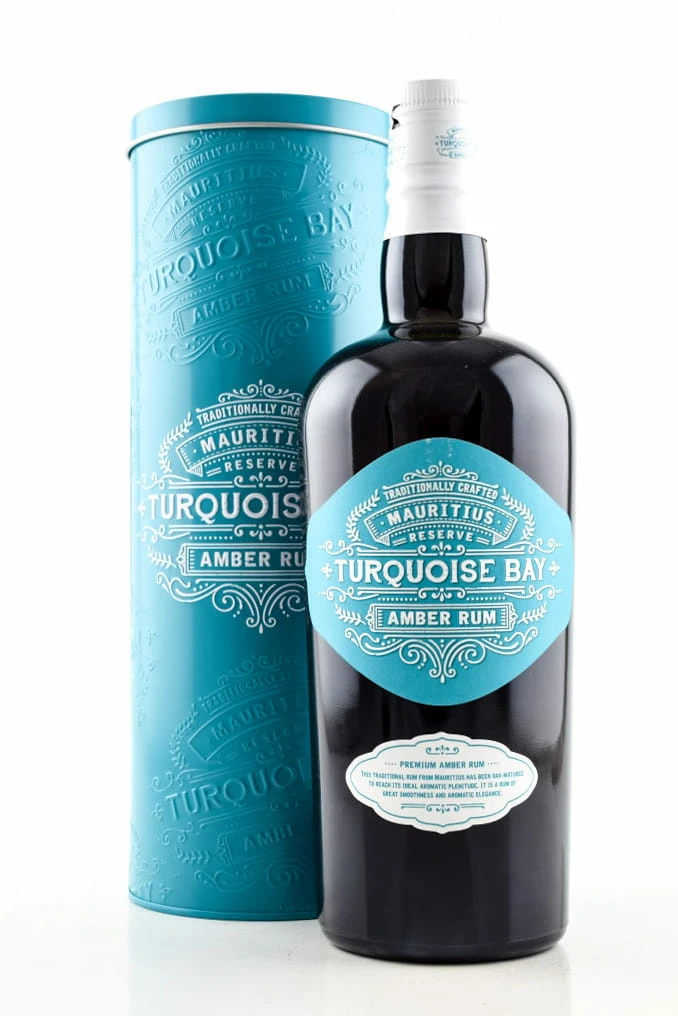 Turquoise Bay Amber Rum 40%vol. 0,7l 4 Turquoise Bay Amber Rum 40%vol. 0,7l – Bild 2